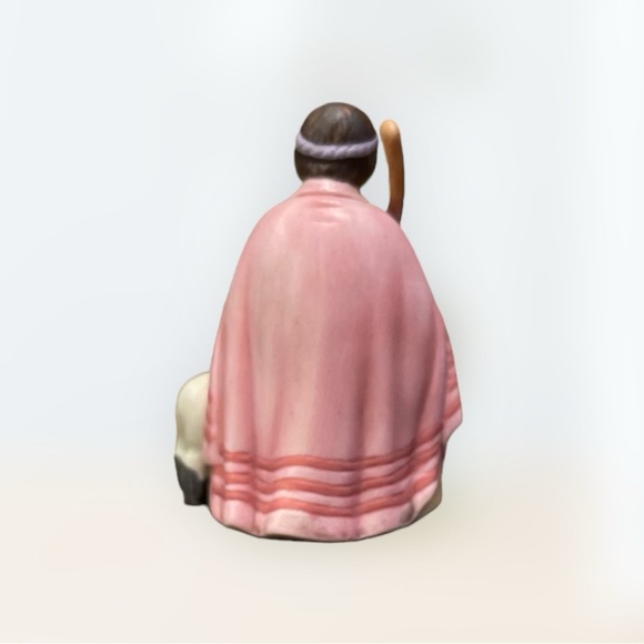 Vintage Avon 1990 O Holy Night Shepherd Boy & Lamb Nativity Christmas Figurine - Picture 5 of 5